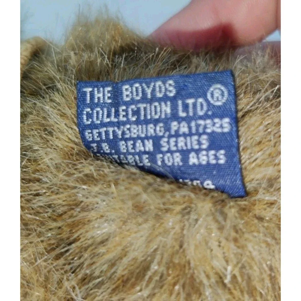 Boyds Bears Baby Bear with 2000 Bib Small 6
